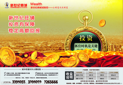 旺铺投资源文件__海报设计_广告设计_源文件图库
